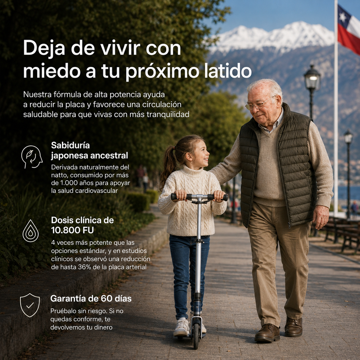 Ultimate Nattokinase | Solución natural para revertir la inflamación arterial